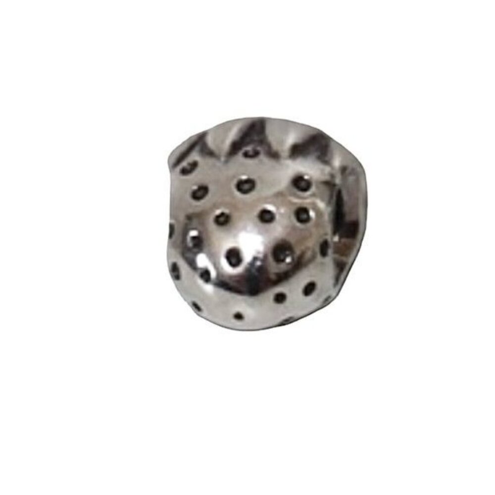 Pandora Retired Strawberry Sterling Silver Charm - Picture 4 of 9